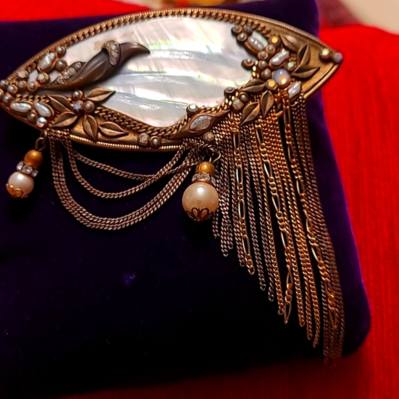 Accessories - Vintage Art Nouveau Brooch/Pendant